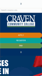Mobile Screenshot of cravencc.edu